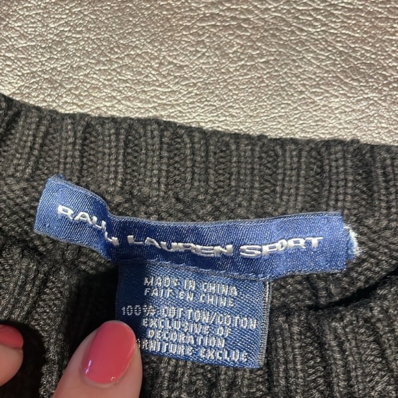Ralph Lauren Sport - Sweater Thrifted and Cropped by Urban Outfitters - Picture 2 of 6